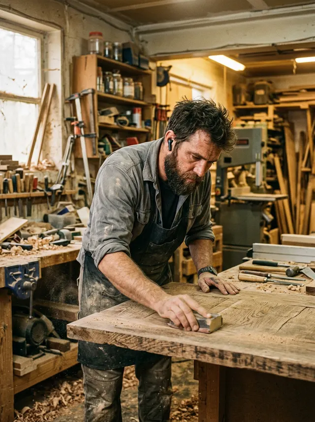 Theo, Carpenter